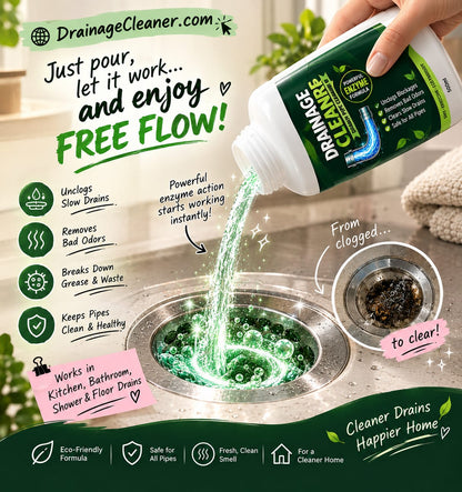 Instant Drainage Cleaner Powder (PACK OF 3) Bumper Offer 60% OFF